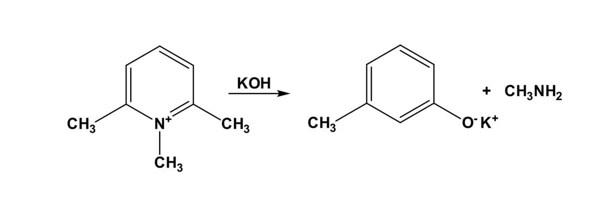 КОН
+
CH;NH2
CH3
CH3
CH3
ČH3
