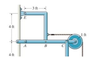 4 ft
4 ft
E
A
-3 ft-
B
C
I ft