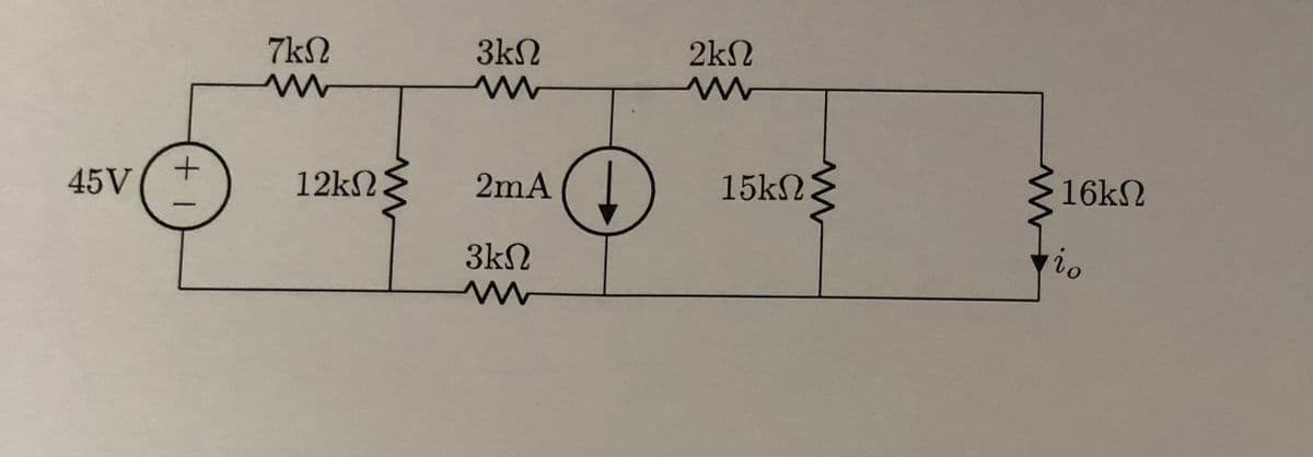 45V
+1
7ΚΩ
Μ
12ΚΩ
3ΚΩ
2mA
3ΚΩ
Μ
2ΚΩ
Μ
15ΚΩ
16ΚΩ
io