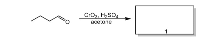 CrO3, H2SO4
acetone

