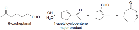 Сно
-Он
Но
1-acetylcyclopentene
major product
СНо
6-oxoheptanal
