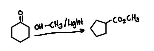OH -CHg/light
CO2CH3
