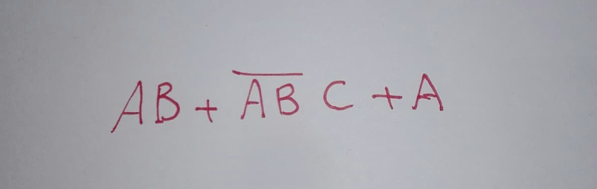 AB + AB C + A