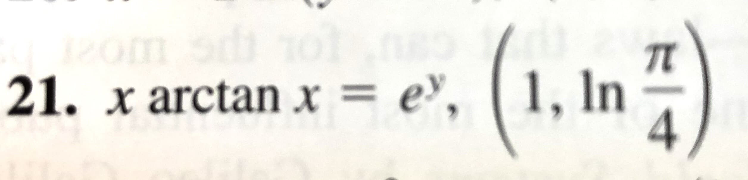 om sdi 1ot
1. x arctan x = e', [ 1, In
프4

