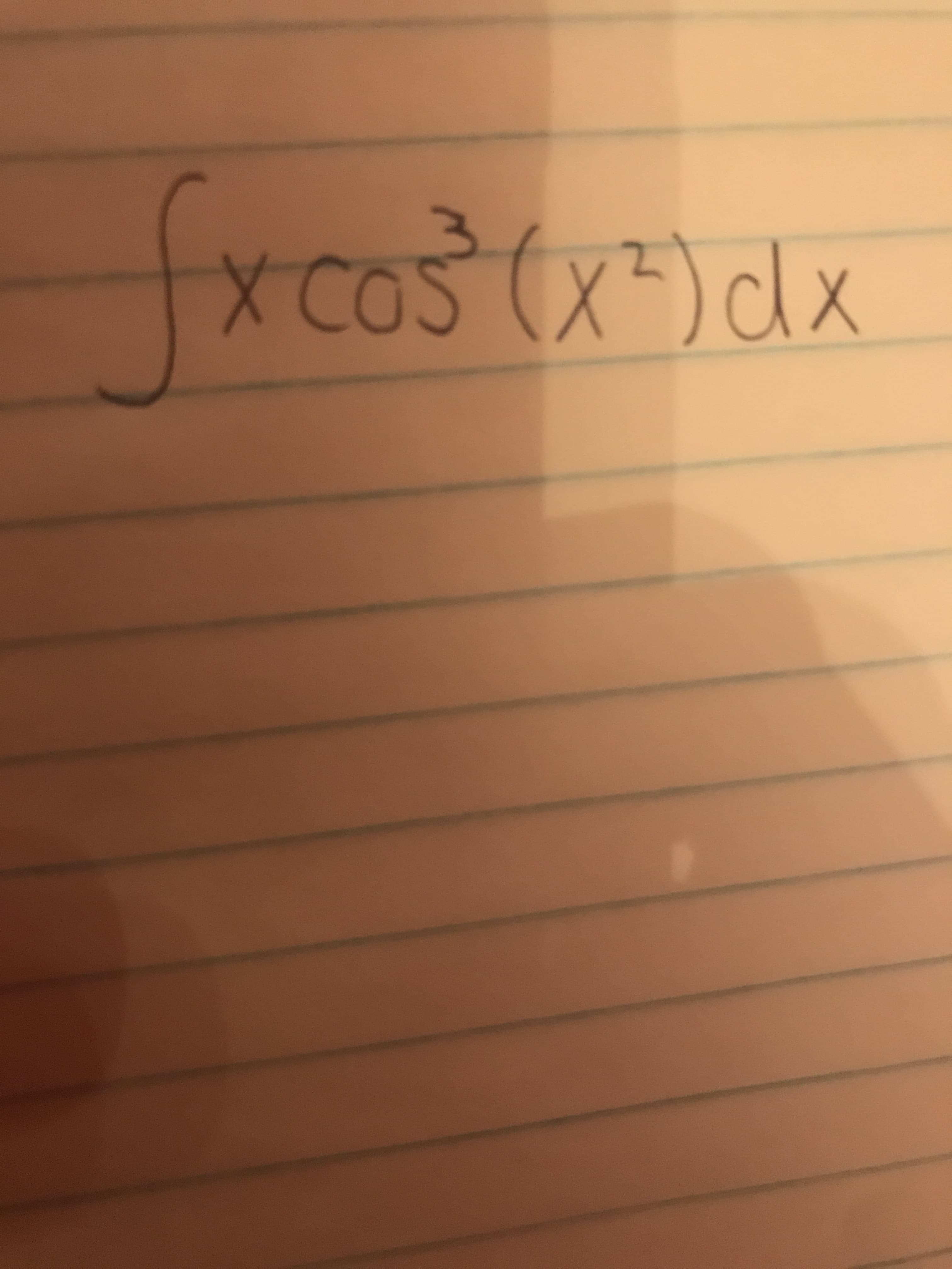 fxcos (x)dx
COS
