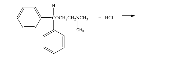 H
앙
-COCH2CH2NCH3 + HC1
CH3
{