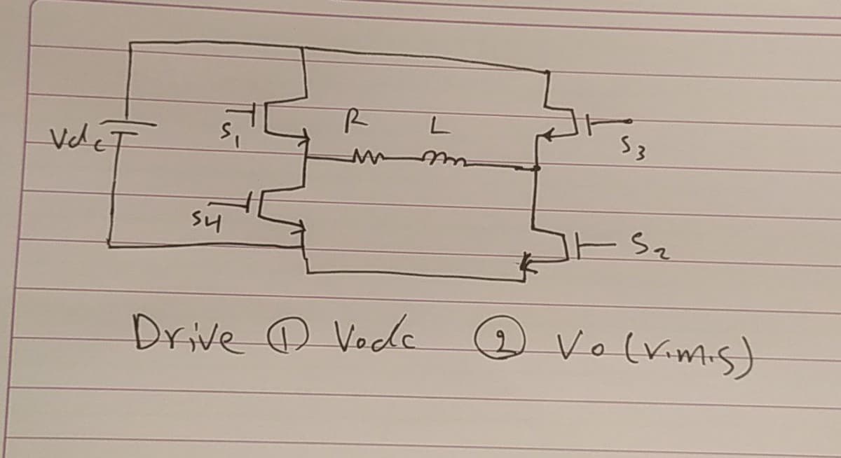 Vdc T
S₁
R
54
G
Drive D Vode
L
S3
-S₂
1
3 Vo (Vimis)
2