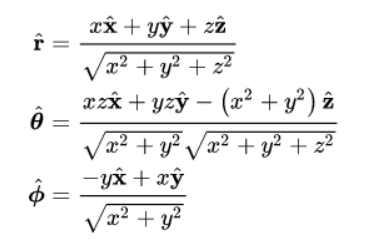 xây + yâỹ + z
x² + y² + z²
xzk + yzŷ – (x² + y? ) û
x² + y² /æ? + y² + z²
-yx + xỹ
Væ² + y?
||
