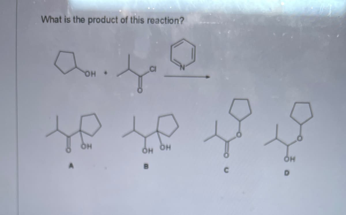 What is the product of this reaction?
+ HO
он
