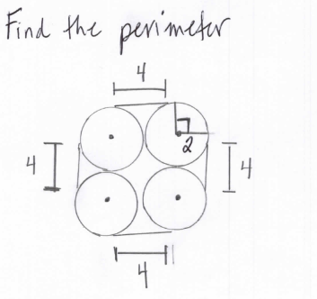 Find the perimetor
4
