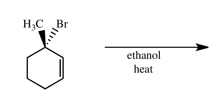 H3C Br
ethanol
heat
