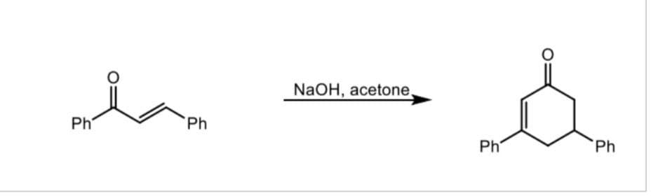 Ph
Ph
NaOH, acetone,
Ph
Ph