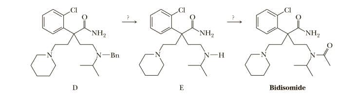 NH2
NH2
NH2
N-Bn
N-H
E
Bidisomide
