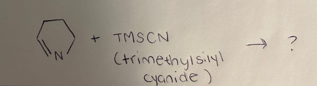 +TMSCN
(trimethylsiy!
Cyanide)
