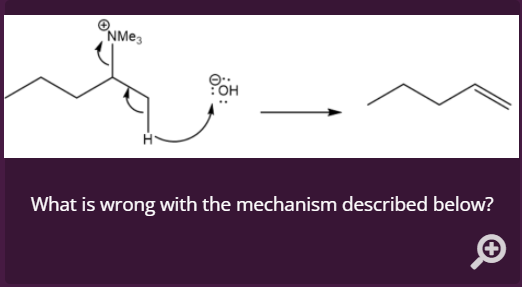 HO:
What is wrong with the mechanism described below?
