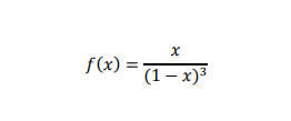 f(x) =
(1— х)3
