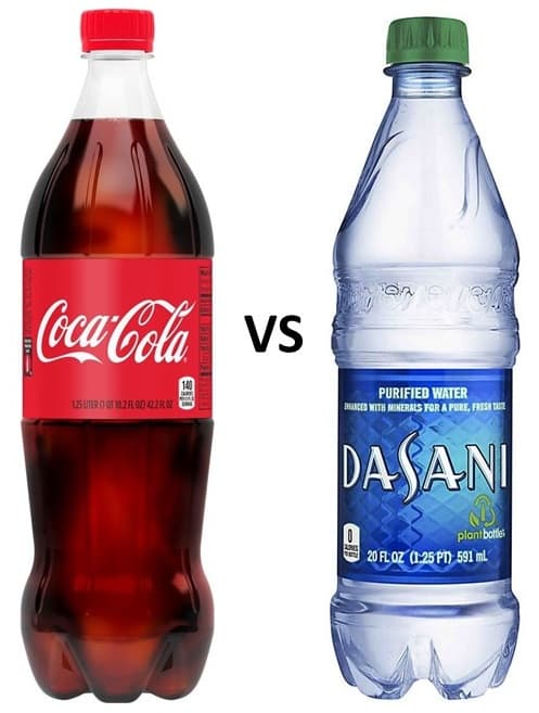 Coca-Cola VS
1.25 LITER (1QT 10.2 FL 02) 42.202
140
CARE
MOKE
Layere/
PURIFIED WATER
BHANCED WITH MINERALS FOR A PURE, FRESH TAST
DASANI
0
2015
plant bottles
20 FL OZ (1:25 PT) 591 ml
