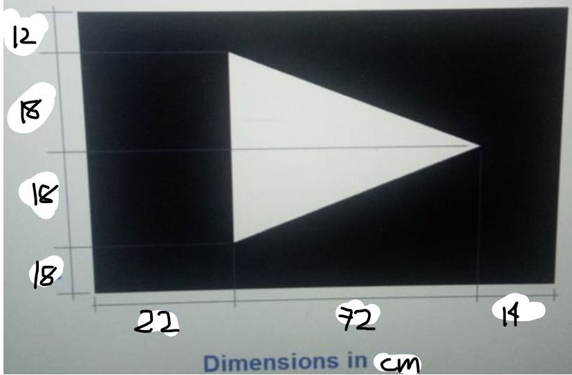 12
18
22
72
14
Dimensions in cm
