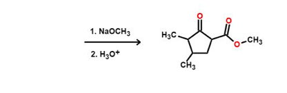 1. NaOCH3
H3C.
-CH3
2. H,о*
CH3
