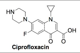 HN
N.
HO
F
Ciprofloxacin
