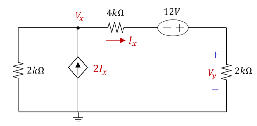 Vx
4ΚΩ
12V
w
x
-+
2ΚΩ
21x
+
Vy
2ΚΩ