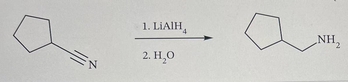 o
N
1. LiAlH
2. Η Ο
4
NH
2