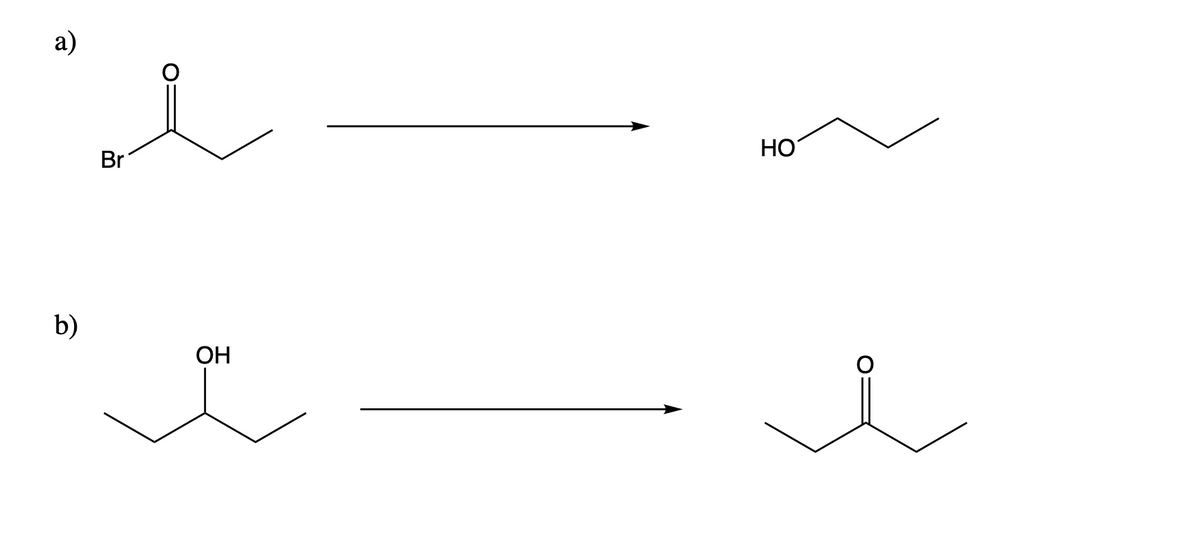 a)
HO
Br
b)
ОН
