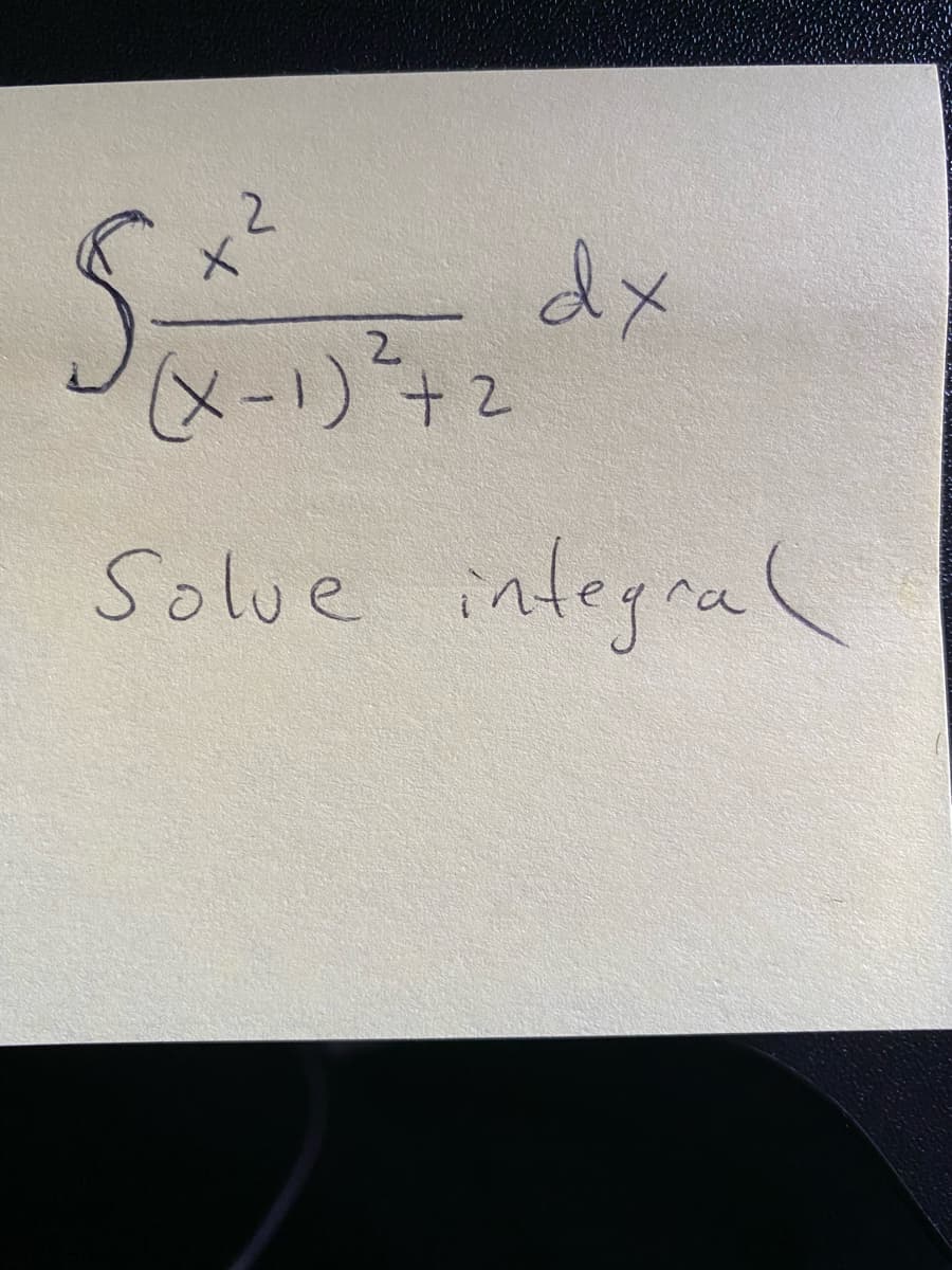 2.
dx
2.
(メー)+2
Solue integra
