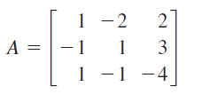 1 -2
A =-1
2
3
-1 -4
