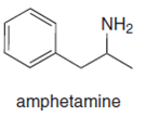 NH2
amphetamine
