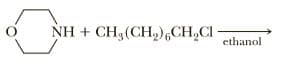 NH + CH3(CH,),CH,CI-
ethanol

