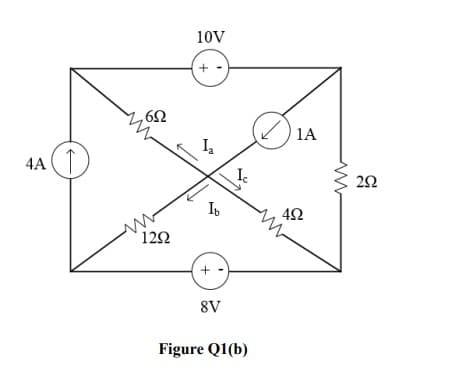 10V
/) 1A
4А (
122
8V
Figure Q1(b)
