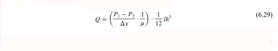 Q = (P₁ = ²² + 1 ) · -/ /2 th ²
– P2
Δε
μ
(6.29)