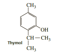 CH3
НО,
CH-CH3
Thymol |
CH3
