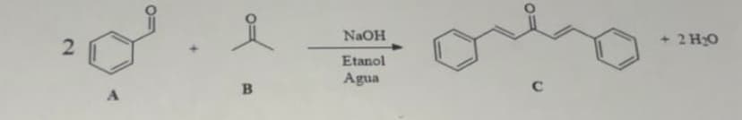 NaOH
2 H20
+]
Etanol
Agua
