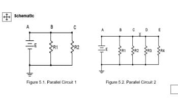 + Schematic
A
PRI
R4
Figure 5.1. Paralel Circuit 1
Figure 5.2. Parallel Circuit 2
B.
