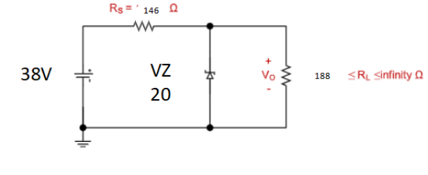 38V
F
HI
Rs= 146 Q
VZ
20
*
Vo
ww
188
<RL <infinity