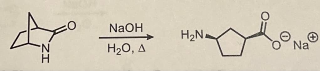 H
NaOH
Н20, д
H2N
Na