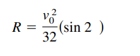 R =
-(sin 2 )
32
