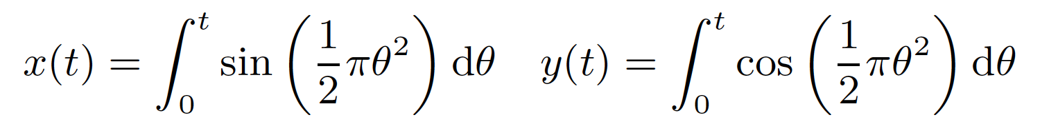 t
(1) = sin Gno) do y(t =
t
TO° ) dθ
2
COS
