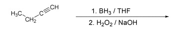 H3C.
C=CH
CH2
1. ВНз / THF
2. H2О2/ NaOH

