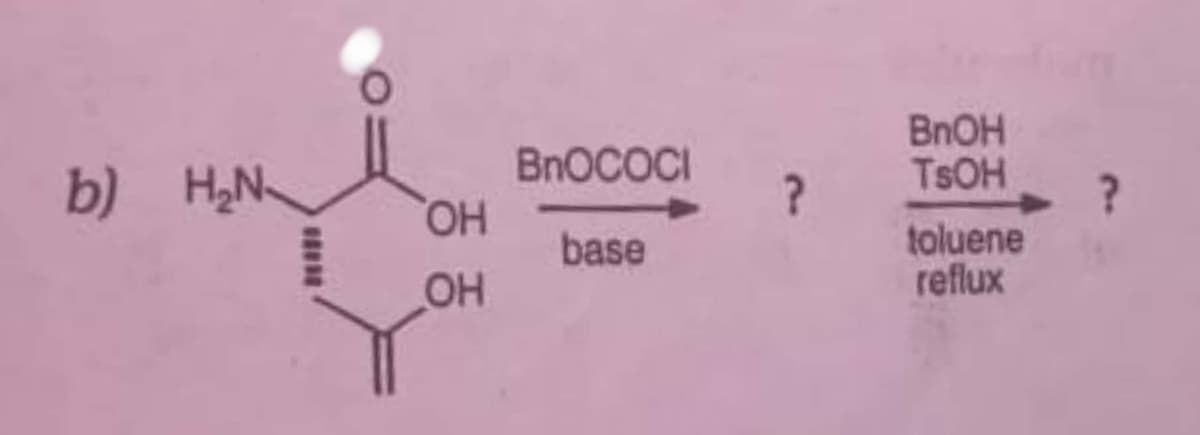 BNOH
TSOH
BNOCOCI
b) H,N
HO,
toluene
reflux
base
OH
