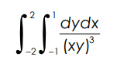 2
dydx
-23-1 (xy)³