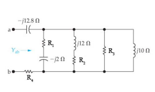 -j12.8 N
R,
j12 N
Yab
R,
j100
-j20 {R,
b.
