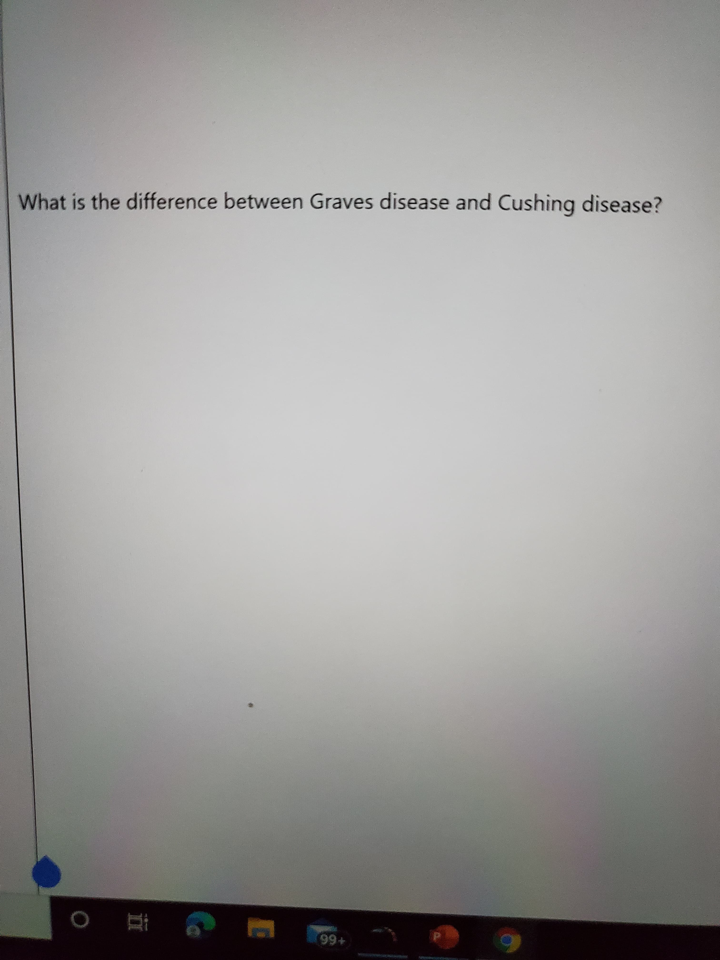 What is the difference between Graves disease and Cushing disease?
