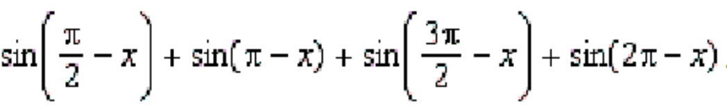 sin
I
x + sin(x − x) + sin
3T
2
X +
sin(2x-x)