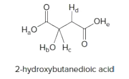 На
Н,о
"но
Н,о н.
2-hydroxybutanediolc acid
