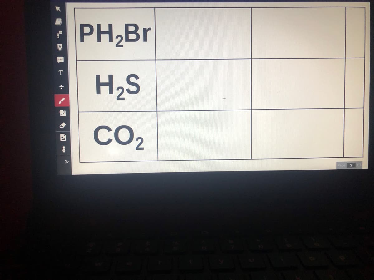 PH;Br
T
H,S
CO2
>>
