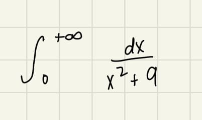 too
S.
dx
x²+9

