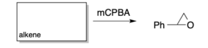 MCPBA
Ph
alkene
